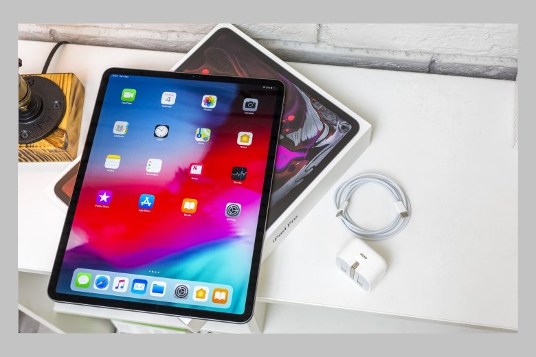 Màn hình iPad Pro 12.9 2018 cũ siêu lướt hiển thị màu sắc nét