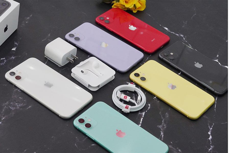 iPhone 11 cũ có 6 màu cho bạn thoải mái lựa chọn
