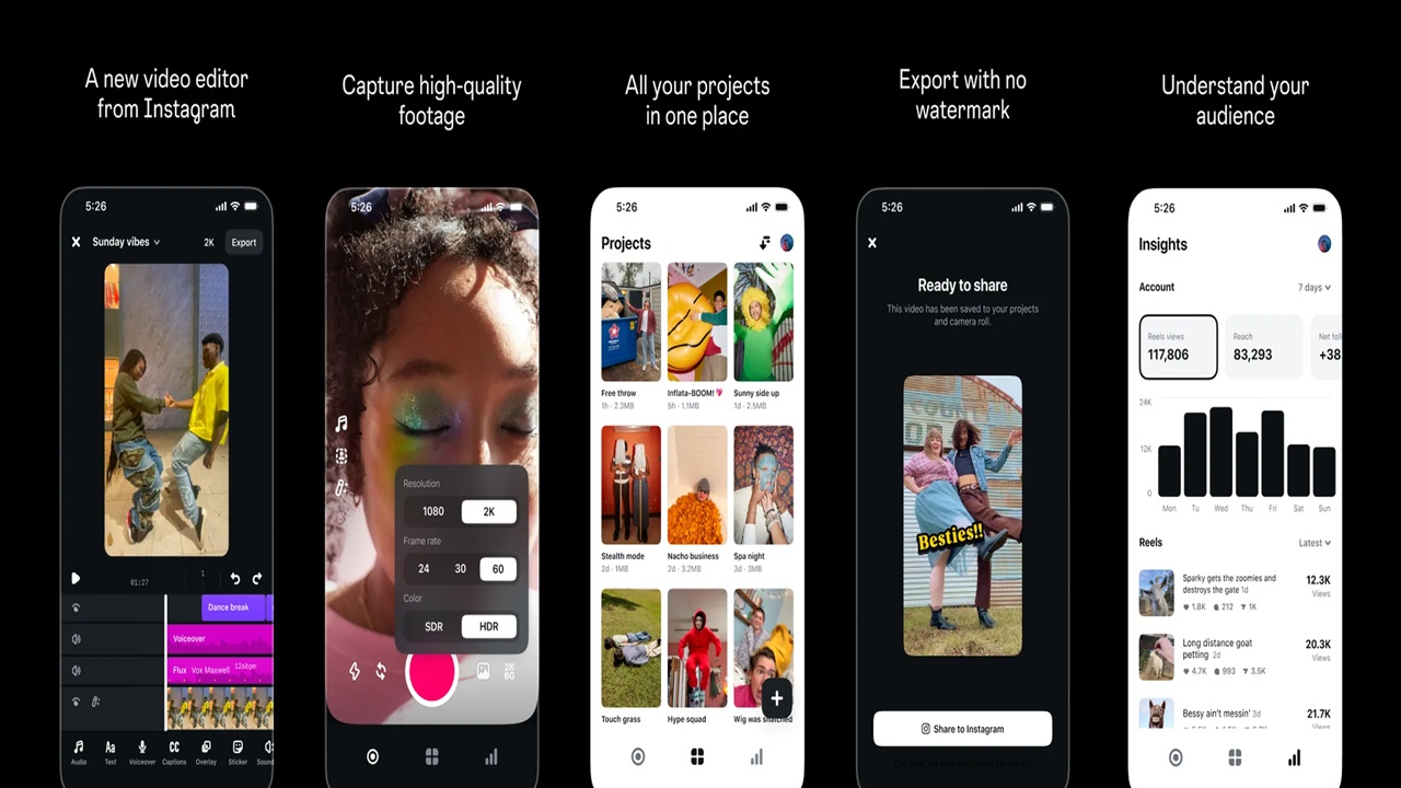 Edits – app