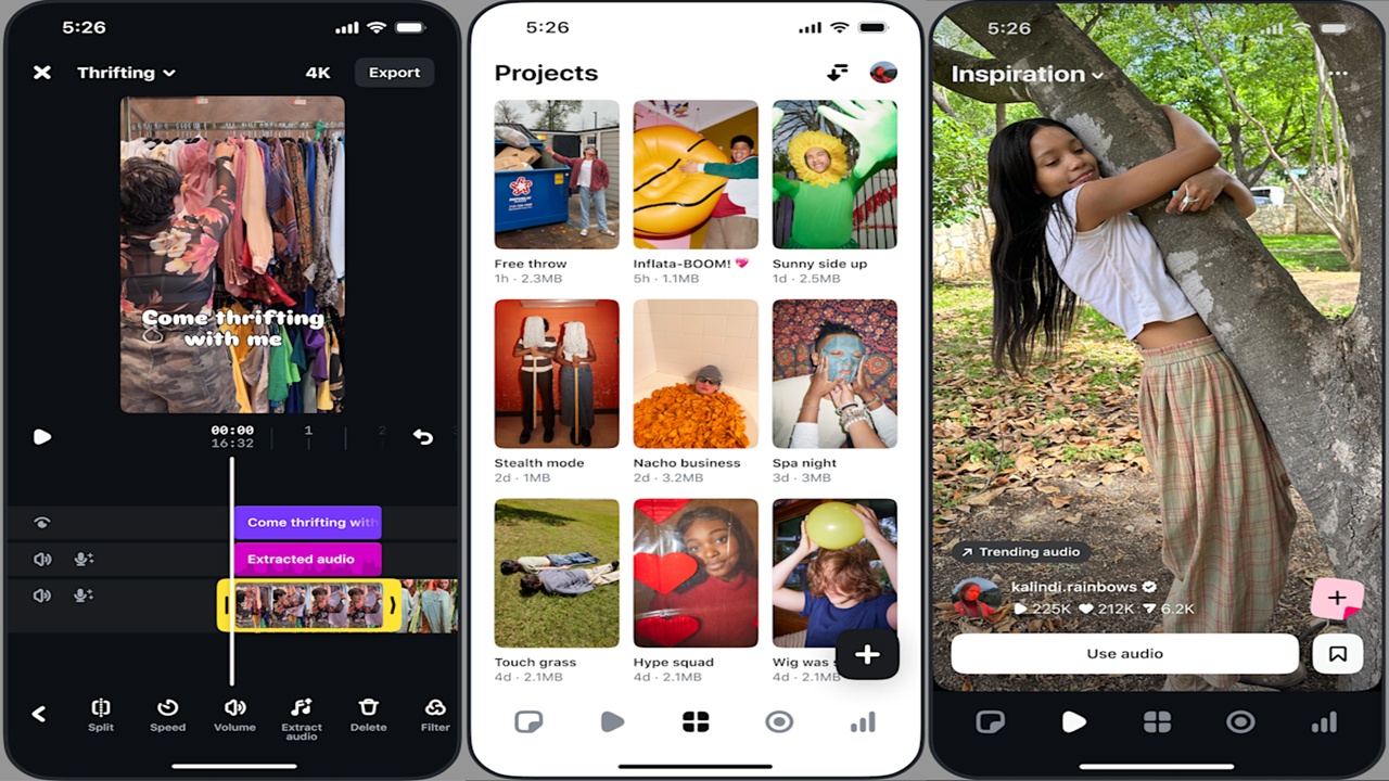 Edits – app