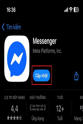 vì sao k mở được link tiktok trên messenger